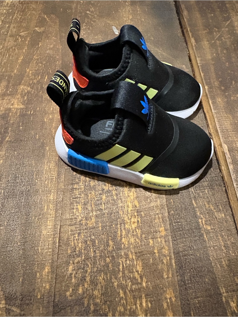 adidas Baby Slip-On Sneakers Size 4K NWOT